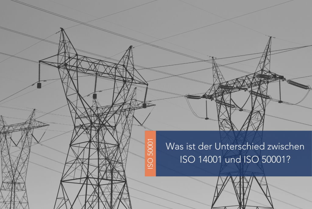 Was ist der Unterschied zwischen ISO 14001 und ISO 50001 Main ISO 50001