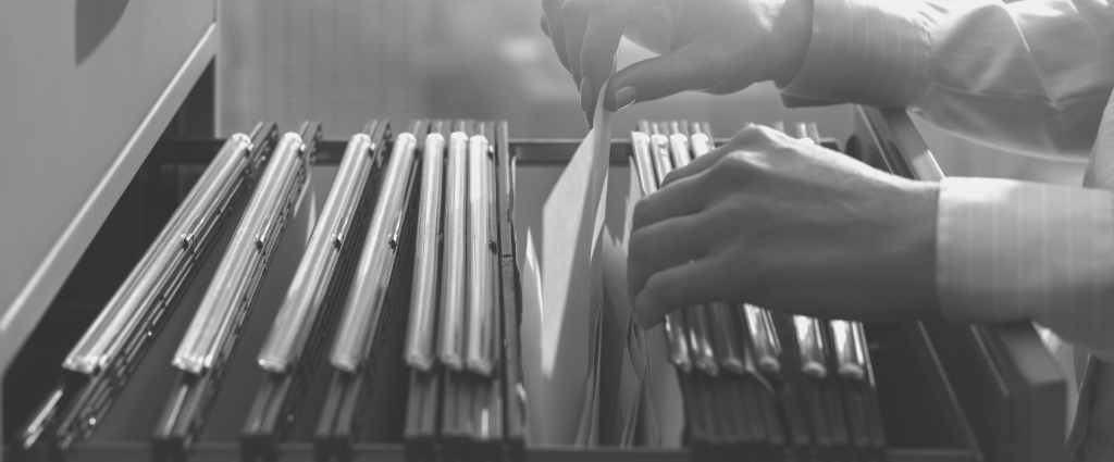 gdpr New Header Close-up of a person's hands opening a file cabinet